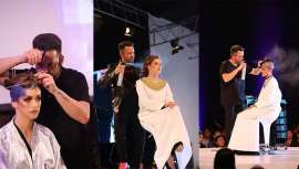 El estilista malagueño ha viajado a Perú por segundo año consecutivo como artista invitado en la última edición de Cosmobeauty 