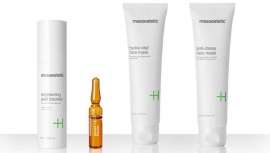 mesoestetic tiene los cuatro básicos imprescindibles para tu centro y tu cliente que aseguran la máxima hidratación y cuidado durante los meses de mayor exposición solar. Básicos para la belleza de la piel ahora y siempre