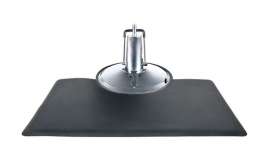 De espuma de poliuretano y recubrimiento de PVC, con distintos formatos que se adaptan perfectamente a cualquier sillón de base redonda, las alfombras antifatiga son la última novedad Italor que vienen a revolucionar el salón, velando por tu salud