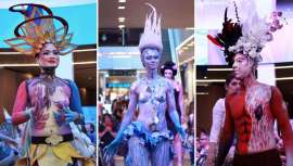 Más de un millar de personas no se han querido perder Tramoya, la séptima cara del dado, el nuevo espectáculo de Cazcarra Image School que aboga por un mundo más limpio y sostenible, pensando en las futuras generaciones 