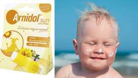 Este protector solar combina las flores de Árnica y la manteca de Karité con filtros minerales que proporcionan una muy elevada protección UVA y UVB, y además es adecuado para las pieles más sensibles 