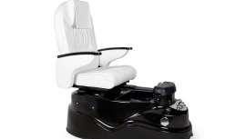 Se llama Iris, ¡y tiene burbujas! El sillón para pedicuras Spa en tu salón, ahora con base en color negro
