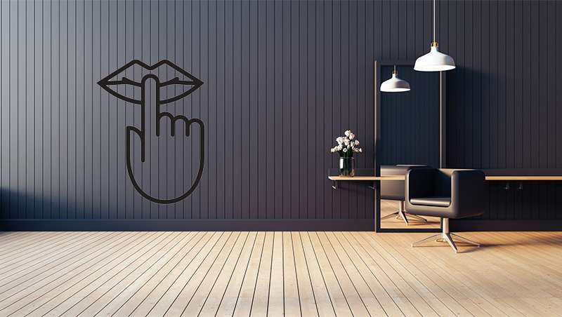 Silencio en la peluquera