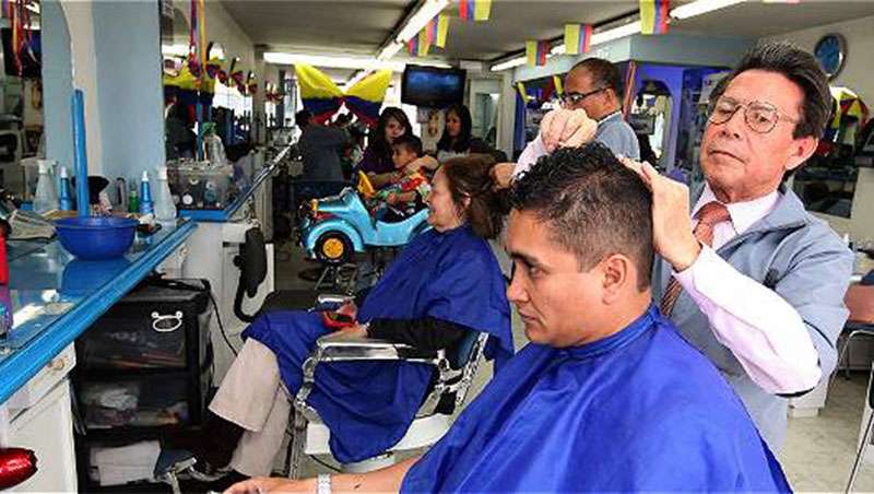 Las peluquerías y barberías, los negocios con mayor número de aperturas en Colombia