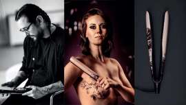 ghd ha versionado dos de sus stylers con diseños inspirados en los trabajos del tatuador David Allen, creados para ocultar cicatrices de mastectomías 