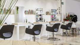 H·PRO, empresa de mobiliario para peluquería, ha desarrollado este sillón elegante, cómodo y seguro, que mejora el rendimiento en el salón