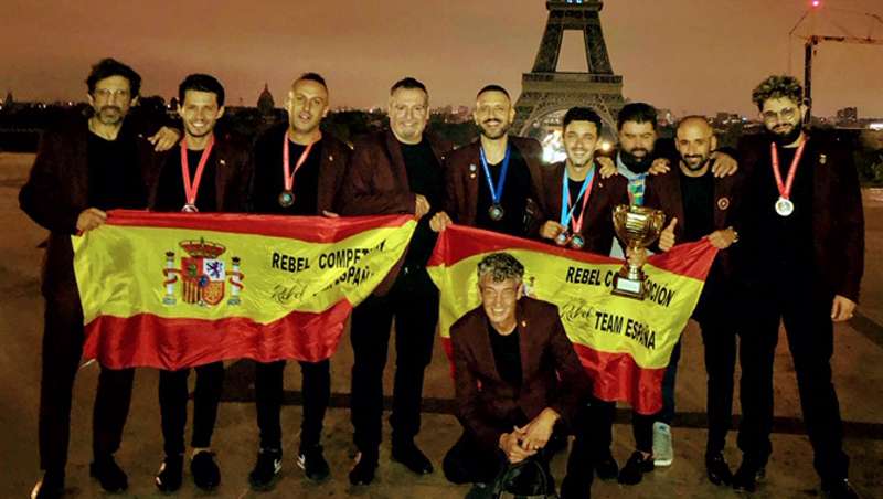 España, subcampeona mundial de barbería en la OMC Hairworld Cup