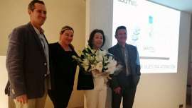 Con la presencia de Carmen Navarro, Embajadora Wishpro, la marca reúne en una formación destacada a numerosos profesionales, interactuando en torno a la belleza y la excelencia de la tecnología concebida para el centro de estética 