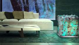 Todo lo que imagines y más para la salud, el bienestar y tus espacios de belleza y relax. Aire puro y calefacción con cromoterapia y sal del Himalaya, la cual actúa como filtro y purificadora del aire. Made in Italy