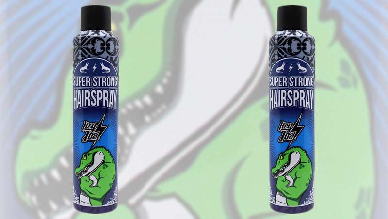 Fixação extrema com a nova laca Super Strong Hairspray, de Hey Joe!