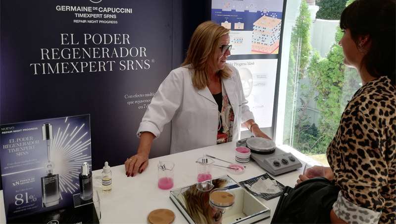 Germaine de Capuccini apresenta uma frmula 're-evolucionada', a do srum Repair Night Progress