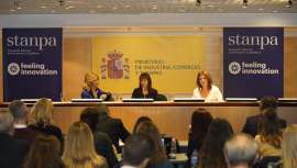 Éste es uno de los datos extraídos del estudio Feeling Innovation de Stanpa, presentado por Verónica Fisas, su presidenta, Val Díez, directora general y la ex ministra Cristina Garmendia en el Ministerio de Industria