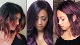 Que cada vez las mujeres morenas reivindican su condición y no quieren ser rubias, es más que palpable si atendemos a los dictados de la moda que ahora nos descubre los destellos del nuevo color que arde en las redes, es el Chocolate Lila 