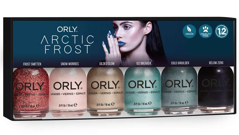 Orly revela a sua aposta pelo brilho com a coleo Arctic Frost