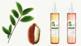 Os novos óleos secos de Klorane incorporam este benéfico ingrediente orgânico que hidrata em profundidade as peles mais secas
