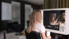 O salão de cabeleireiro inteligente e as ferramentas ao seu alcance foram expostas a nível internacional no famoso Consumer Electronics Show (CES) de Las Vegas, USA, por Wella Professionals