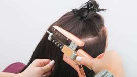 Livre de processos pesados que precisam de tempo e esforço do profissional e danificam o cabelo, as extensões Hair Cold Clip colocam-se simples e rapidamente. Cabelo Remy certificado