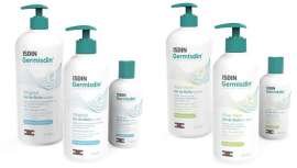 Germisdin de ISDIN protege y cuida la piel. Con agentes antisépticos, se divide en dos gamas, protección eficaz para piel normal y también para piel seca o con tendencia al picor