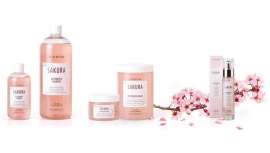 Esta linha de tratamento inclui o extrato da flor de cereja como princÃpio ativo e transporta os artistas do cabelo ao berço de Sakura