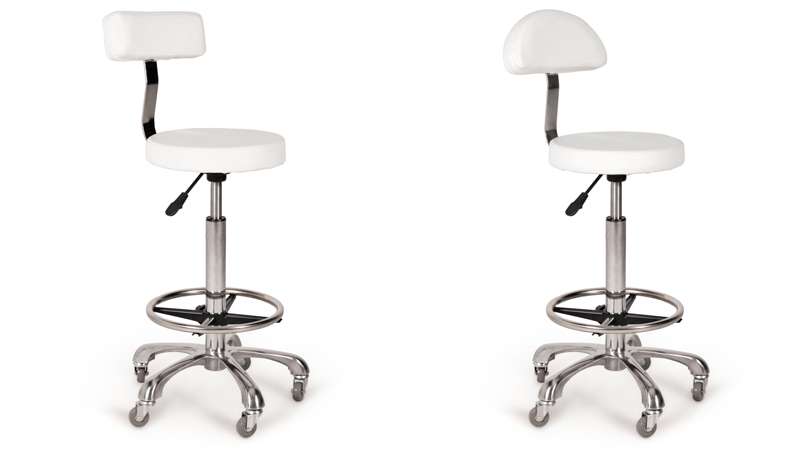 Margarita y Azucena, los taburetes de Italor para tu centro de belleza