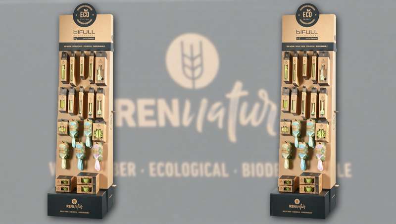 La apuesta ms natural de Perfect Beauty, herramientas y expositor biodegradables