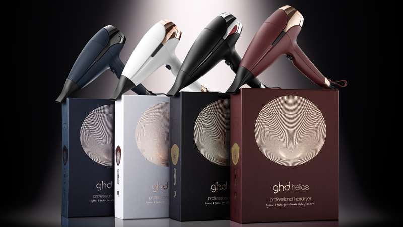 Secador profesional ghd helios, más ligero, más rápido, más preciso