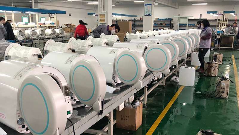 Delfin-15, a autoclave de grau médico desenhado para os salões de cabeleireiro e estética