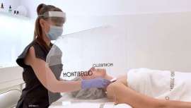 Una mampara diseñada específicamente para los profesionales y centros de estética y sus clientes, innovación Montibello en la nueva normalidad 