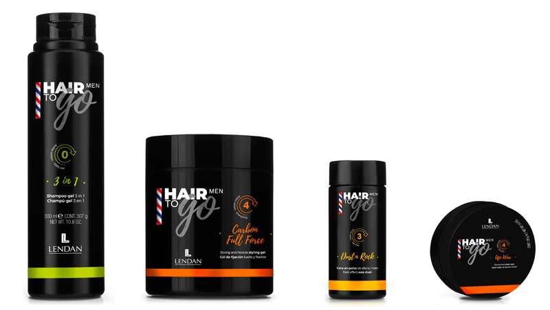 La línea de styling que todo hombre desea, Hair to go MAN