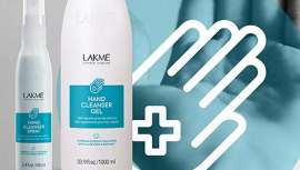 Los salones ya pueden disponer de las nuevas soluciones
hidroalcohólicas en gel y espray que Lakmé ha desarrollado para ayudarles a garantizar las óptimas condiciones de higiene de manos y no solo eso, sino también su cuidado y salud