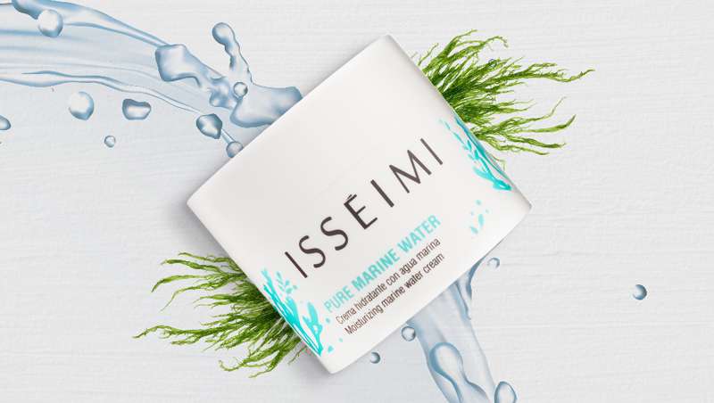 Isséimi, crema facial con agua termal marina