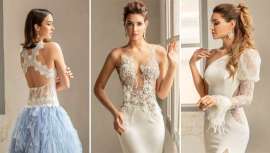 Las novias y novios ya se pueden casar. Y por eso, la moda y look nupcial está más de actualidad que nunca. Así lo han puesto de relieve Jordi Dalmau y Kin Cosmetics en el primer desfile nupcial retransmitido vía streaming en nuestro país