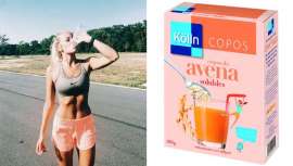 Kölln recomienda una receta de bebida energética casera elaborada con ingredientes naturales y con su ingrediente secreto: los Copos de Avena Solubles Kölln, que aportan un extra de energía