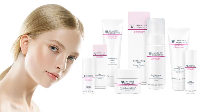 Sensitive Skin, línea Pieles Sensibles de Janssen Cosmetics
