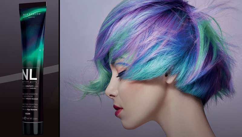 Northern Lights, coloracin vegana directa, libre de oxidante