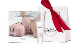 Por cada unidad vendida en los centros de belleza participantes de Diamond Cocoon Sheer Eye Edición Limitada Natura Bissé, vestido de rojo por el Día Internacional de la Belleza, se donará un set solidario a una persona en terapia oncológica 