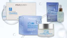 Ácido hialurónico, el colágeno, la elastina, células madre vegetales y una gran cantidad de extractos vegetales en un cóctel explosivo para un tratamiento completo que hidrata y rejuvenece. Una novedad de Paraíso Cosmetics 