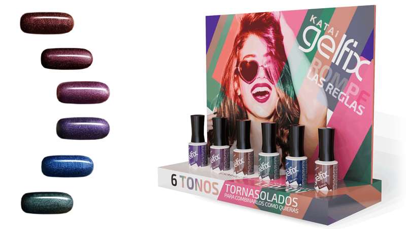 Katai Gelfix, la nueva colección de colores tornasolados para manicuras perfectas