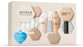 Este kit contiene la mejor selección de maquillaje para lucir una piel impecable. Con la venta de cada uno se dona 1 euro a la Federación Española de Bancos de Alimentos (FESBAL)