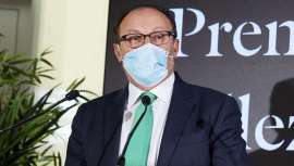 Juan Matji, vicepresidente de Stanpa, recoge el premio en representación del sector 