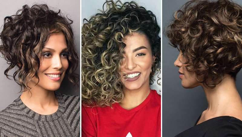 Madeixas pinturas, a amante secreta de ondulados e caracóis