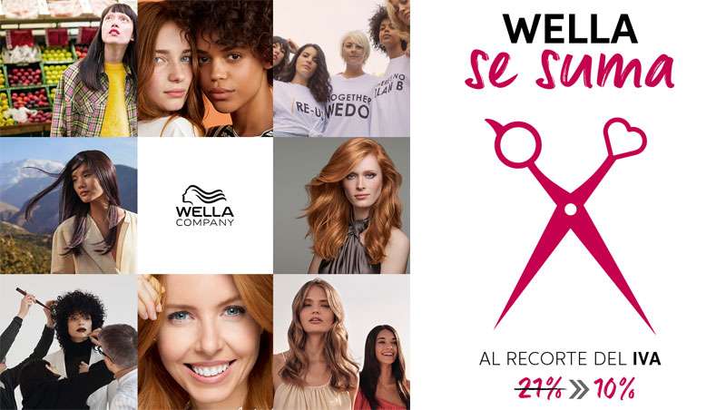 Wella se suma, Alianza de Peluqueras por la bajada del IVA