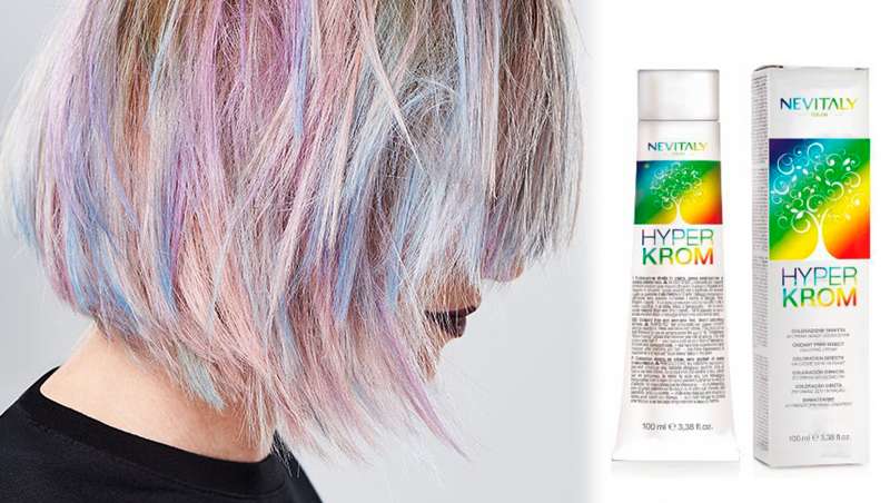 Nevitaly lanza Hyperkrom, la coloración directa en crema libre de oxidación y amoniaco