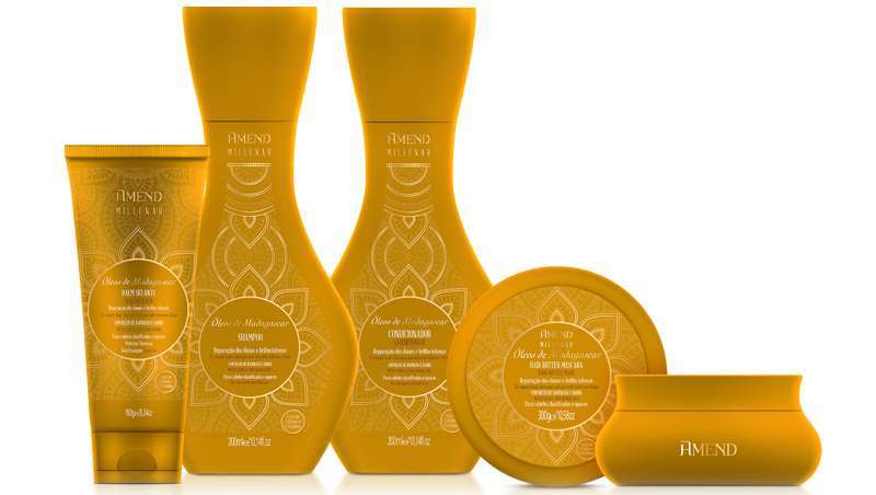 Amend Óleos de Madagascar com óleos exóticos que recuperam o saúde perdida do cabelo