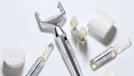 Meso-Melt Infusion System consta de 1 rodillo, 3 cabezales y 3 ampollas para el perfecto y profundo rejuvenecimiento facial en casa 