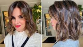 La actriz y presentadora cambia de look en su salón de confianza, Anara By Ana Lérida de Barcelona. Y no solo elige el bob como corte fetiche sino que da a su melena un extra de brillo