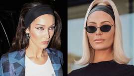 La socialité, modelo y empresaria estadounidense, ha publicado
recientemente en su perfil de Instagram un selfie donde luce una coleta alta, supertirante y con el cabello extraliso, adornada con una diadema ancha elástica muy noventera