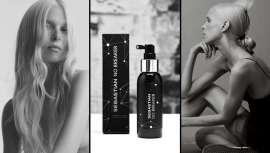 Spray híbrido de reconstrução e penteado, sem necessidade de enxaguar. Repara, fortalece, suaviza e mantém o volume e corpo natural do cabelo, estilizando-o. Revolução