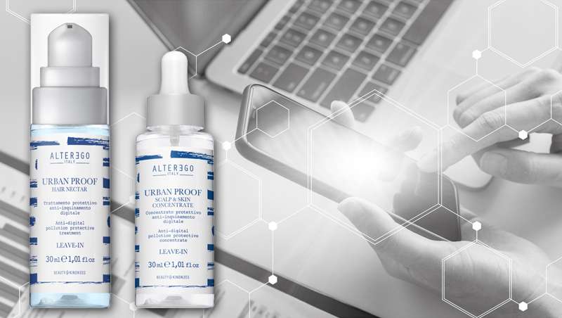 Contra los estragos de la contaminacin de la luz azul en el cabello, Urban Proof Antidigital Pollution