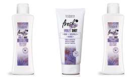 Superfórmula violeta que ilumina y matiza, especialmente cabellos rubios, con canas, mechas o decolorados. Con champú y mascarilla de uso en la peluquería y champú de cuidado en casa. Rubios que perduran 